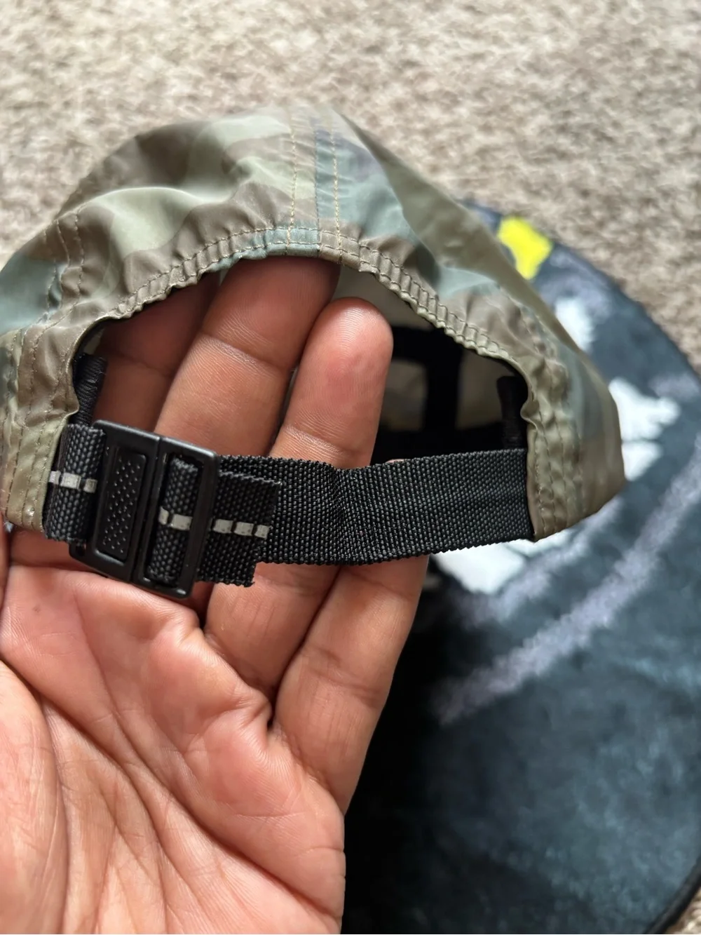 Supreme reflective Woodland Camo 5-Panel Cap with Red Box Logo